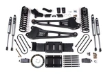 4 Inch Lift Kit w/ Radius Arm | Ram 3500 (19-23) 4WD | Gas | w/o Factory Rear Overload Leaf / FOX 2.0 Performance Series