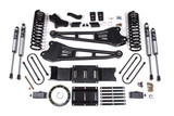 BDS Suspension 4 Inch Lift Kit w/ Radius Arm | Ram 3500 (19-23) 4WD | Gas | w/o Factory Rear Overload Leaf / FOX 2.0 Performance Series 