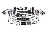 BDS Suspension 4 Inch Lift Kit w/ Radius Arm | 2 Inch Rear Block | Ram 3500 (19-24) 4WD | Diesel | w/o Factory Rear Overload Leaf / 8 Bolt / FOX 2.5 Performance Elite 