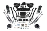4 Inch Lift Kit w/ 4-Link | Ram 2500 w/ Rear Air Ride (19-24) 4WD | Diesel | NX2 Nitro Series