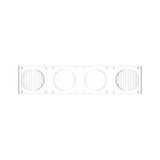 KC HiLiTES FLEX ERA® LED Light Bar - Clear Combo Beam Lens for Light Bars K134273 