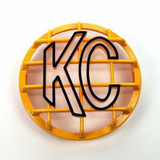 KC HiLiTES KC Hilites 6 in Stone Guard - ABS Plastic - Yellow / Black KC Logo K137213 