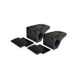 KC HiLiTES KC Hilites Bracket Set - Tube Clamp Light Mount - Rubber Adjustment Shims - 0.75 in - 1.0 in K1373001 