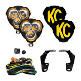 KC HiLiTES KC HiLITES FLEX ERA 3 - 2-Light System - Ditch Mount - 40W Combo Beam - for 10-24 Toyota 4Runner K1397133 