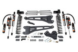4 Inch Lift Kit w/ Radius Arm | Ford F250/F350 Super Duty (17-19) 4WD | Diesel | 5 Inch Block w/ 2 and 3 Leaf Main / FOX 2.5 Performance Elite