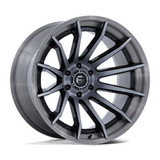 Fuel 1PC D403 20X10 5X5.0 G-BLK BRDT -18MM 