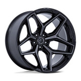 Fuel 1PC D854 17X9 5X5.0 G-BLK GTCC -12MM 