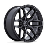 Fuel 1PC D854 17X9 6X5.5 G-BLK GTCC 1MM 