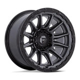 Fuel 1PC D866 17X9 5X5.0 M-GNMTL BLK-LP 1MM 