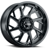  Ultra 120BK Patriot 20X10 5X5.00 5X5.50 Black -25 87 