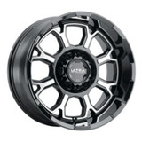  Ultra 124U Commander 18X9 5X5.00 5X5.50 Black +12 87 