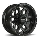  Ultra 217BM Warlock 18X9 5X5.00 5X5.50 Black +12 87 