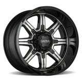  Ultra 229U Menace 16X8 5X135 5X5.50 Black +10 87 