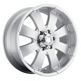  Ultra 243S Mako 17X8 6X5.50  Silver +10 108 