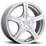  Ultra 403S Slalom 15X6.5 4X100 4X4.50 Silver +35 72.62 