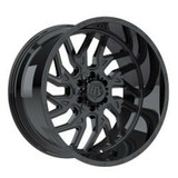  TIS 544B 22X10 5X5.00 5X5.50 Black -19 78 