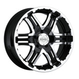  Gear Off Road 713MB Double Pump 17X9 6X135  Black +30 87 