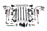 4 Inch Lift Kit w/ 4-Link | FOX 2.5 Performance Elite Coil-Over Conversion | Ford F250/F350 Super Duty (17-19) 4WD | Diesel | 5 Inch Block w/ 2 and 3 Leaf Main / FOX 2.5 Performance Elite