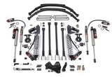 4 Inch Lift Kit w/ 4-Link | FOX 2.5 Performance Elite Coil-Over Conversion | Ford F250/F350 Super Duty (17-19) 4WD | Diesel | Leaf Springs / FOX 2.5 Performance Elite