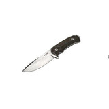 Woox Rock 62 Fixed Blade Knife - Blk / MICARTA / Checkered - BU.KNF001.06 