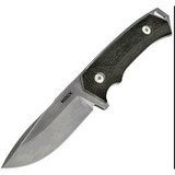 Woox Rock 62 Fixed Blade Knife - Grey / MICARTA / Plain - BU.KNF001.07 