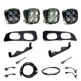 Baja Designs Squadron SAE/Pro Fog Pocket Kit 23-On Ford F-250/350 Super Duty SAE Fog Clear Upfitter Wiring 