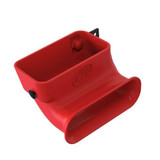 S&B Products RAM Air Scoop For 19-23 Ford Ranger 2.3L EcoBoost Red 