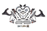 3 Inch Lift Kit | FOX Coilover Conversion | Chevy Silverado or GMC Sierra 2500HD/3500HD (20-26) Diesel | 4WD | Block Kit w/ Factory Overload / FOX 2.5 Performance Elite
