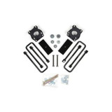 Zone Offroad 07-21 Toyota Tundra 3 Inch Lift Kit 1 Inch Rear Block With Fox Adventure Series Shocks Zone Offroad 