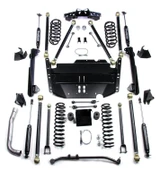 TeraFlex 03-06 Wrangler TJ LWB 4 Inch Pro LCG Long Arm Suspension System & 9550 VSS Twin-Tube Shocks TeraFlex 1249484 
