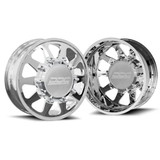 DDC Wheels Dually Wheels The Ten Forged 20x8.25 8x165 Polished 94-18 Dodge Ram 3500 92-10 Silverado/Sierra 3500 87-97 Ford F-350 DDC Wheels 