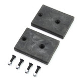 TeraFlex 07-18 Wrangler JK 0.75 Inch SpeedBump Bump Stop Strike Pad Kit Rear Lower TeraFlex 1954600 