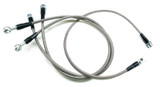 TeraFlex 97-06 Jeep Wrangler TJ 26 Inch Stainless Steel Braided Brake Line Kit Front & Rear TeraFlex 4350400 