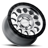 Method MR315 17x8.5 0mm Offset 8x6.5 130.81mm CB Machined Wheel - Gloss Black Lip