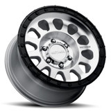 Method Wheels Method MR315 17x8.5 0mm Offset 8x6.5 130.81mm CB Machined Wheel - Gloss Black Lip 