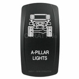 sPod JK A-Pillar Lights (Contura V Rocker) - Universal sPOD 