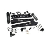 Zone Offroad 19-24 RAM 3500 4.5 Inch Radius Arm 3 Inch Rear Block Without Overload Diesel 6-Bolt T-Case No Shocks Zone Offroad 