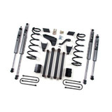 Zone Offroad 10-12 Dodge RAM 2500 5.0 Inch  Coil Spring Lift Kit With 4-1/8 Axle Fox Shocks Zone Offroad 