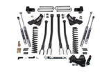 BDS Suspension 5 Inch Lift Kit w/ 4-Link | Ford F350 Super Duty DRW (23-26) 4WD | Gas | NX2 Nitro Series 