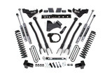 BDS Suspension 7 Inch Lift Kit w/ 4-Link | Ford F250/F350 Super Duty (23-26) 4WD | Diesel | Block Kit / NX2 Nitro Series 