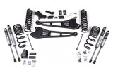 BDS Suspension 4 Inch Lift Kit w/ Radius Arm | Ram 2500 (25-27) 4WD | Diesel | FOX 2.5 Performance Series HTO 
