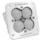 Baja Designs Squadron Pro White Flush Mount LED Light Pod (Work/Scene; Clear) 