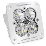 Baja Designs Squadron Sport White Flush Mount LED Auxiliary Light Pod (Driving/Combo; Clear) 