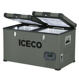 ICECO VL60 Dual Zone Metal Freezer with Cover | ICECO | 60LT 