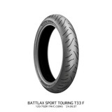 Bridgestone  Battlax Sport Touring T33F Tire - 120/70ZR17 M/C 58W TL Front