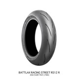 Bridgestone Battlax Racing Street RS12R - 200/55ZR17M/C 78W TL Rear
