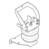 Firestone Ride-Rite Air Helper Spring Kit Rear 96-07 Ford E-450 (W217602377)