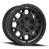 17x8 6x130 35 HB 84.1 R45 SATIN BLACK