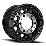 17X8 6X205 +89 HB 161.1 R45V SPARE SATIN BLACK