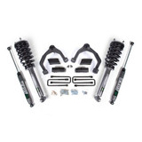 19-24 Chevrolet Silverado 1500 - GMC Sierra 1500 4WD 3.5 Inch Adventure Series Lift Kit, 2 Inch Rear Lift, Block - Nitro Loaded Struts, Nitro Shocks Zone Offroad